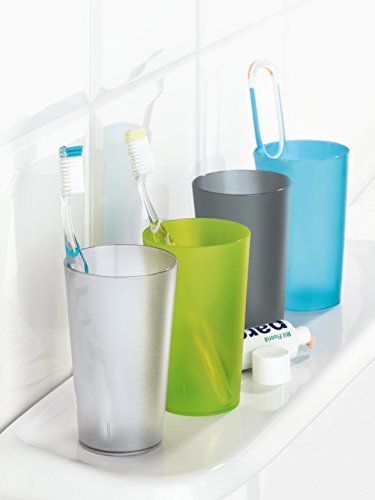 Zahnputzbecher RIO transparent anthrazit P6 - 2