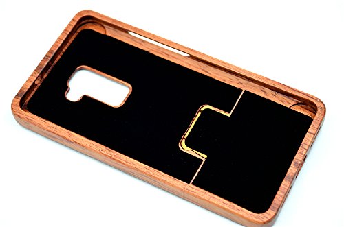 Holzsammlung Huawei Mate S Funda de Madera - Br  jula de palo de rosa - Natural Hecha a mano de Bamb   Madera Carcasa Case Cover