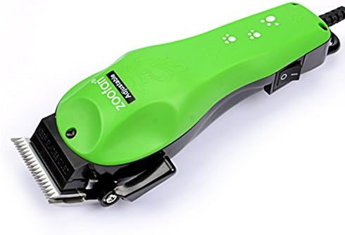 WINLINK Pet Hair Trimmer Clipper Grooming Kit + 4 Piece Comb Kit for Pet Grooming - Dog/Cat/Rabbit Electric Pet Hair Shaver Cutting Machine Haircut With Cable