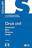 Droit civil. Introduction Biens Personnes Famille - 19e éd.