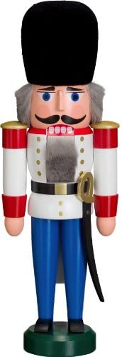 Nutcracker figure Christmas original Seiffen Dane knows 29cm Erzgebirge NEW