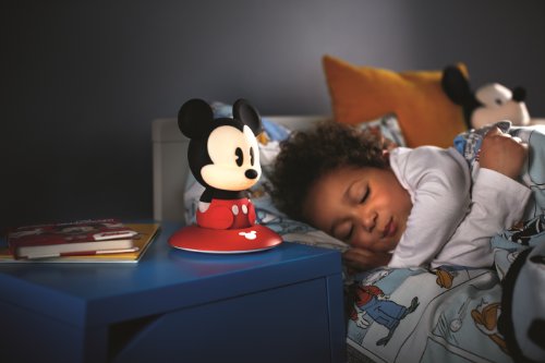 Philips Disney Micky Maus LED Nachtlicht, schwarz/rot, 717093016 - 5