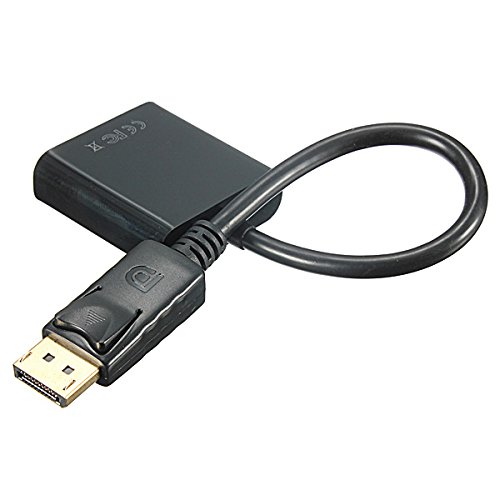 SODIAL (R) HD DP Displayport Stecker A HDMI Buchse Kabel Konverter Adapter fuer Laptop HP Del - 3