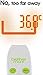 brother max® 6-in-1 Baby Thermometer - Projection Digital Thermometer, Non-Contact, Silent and Easy to Use, Accurately Measure Temperature of a Room, Bath Water, Food, Liquid and Skin. (White/Green)