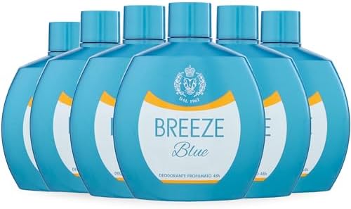 BREEZE | Deodorante Squeeze Blue, 6x100 ml