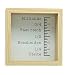 Produktbild Spardose Bilderrahmen 14,5 x 14,5 cm Holz Natur (Millionär)