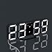 Produktbild Nacht Wanduhr, Sansee Moderne digitale LED Tisch Schreibtisch Nacht Wanduhr Alarm Uhr 24 oder 12 Stunden Display (A)