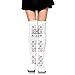 Produktbild OQUYCZ Woman's Doodle Style Tic Tac Toe Game Set Table With X And O Letters Artsy Design Comfortable High Boot Socks