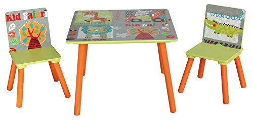 Liberty House Toys TF4808 set con tavolino quadrato e sedie, modello