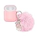 Produktbild Felicy Silikon Schutzhülle mit Schlüsselbund für Airpods 2/1 Ladekoffer (Pink)