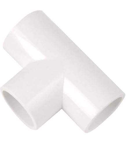 10 Raccordi A Croce PVC 4 Vie Da 32mm - Per Serre, Mobili Fai Da Te E Progetti DIY