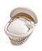 Izziwotnot Cream Premium Gift Wicker Moses Basket (Natural)