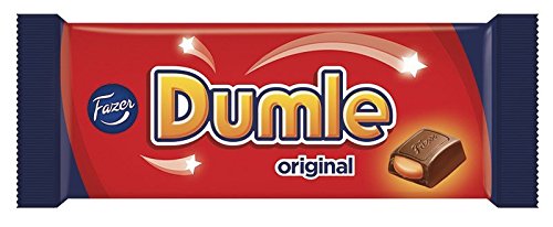 Preisvergleich Produktbild Fazer Dumle Original Tafelschoklade mit Toffeefüllung 100g