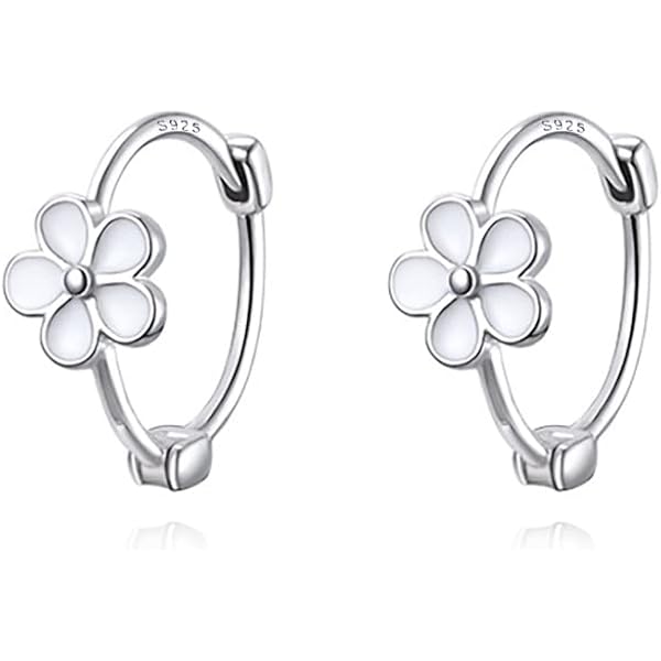 Reffeer Orecchini A Cerchio Huggie In Argento 925 Con Doppio Cuore E Zirconi – Piccoli Sleeper A Cuore Per Donne E Ragazze – Regalo Con Scatola E Panno Argento