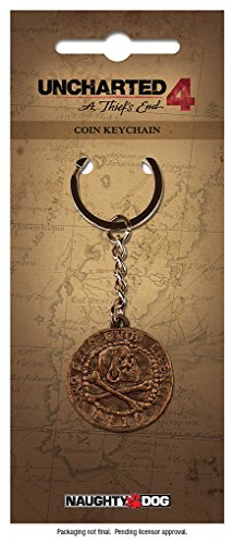Preisvergleich Produktbild Uncharted 4 Schlüsselanhänger Piratenmünze