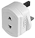 Price comparison product image 2 Pin to UK Shaver Adapter / 1A Fused UK to 2 Pin Electric Shaving Plug / iCHOOSE