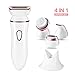 Produktbild Elektrischer Damenrasierer, BHY 4 in 1 Trimmer Multifunktion Frauen Haarentfernung Hautschonender Schmerzfreie Sichere Rasur des Bikinizone Armen Beinen,Perfektes Geschenk für Damen