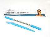 [FLASH SALE] FlairBeauty epiWonder - Facial Hair Remover, Quick and Effective Facial Epilator Wand for Hair Removal, Threading Tool Epilator - Includes Eyebrow Razor/Trimmer