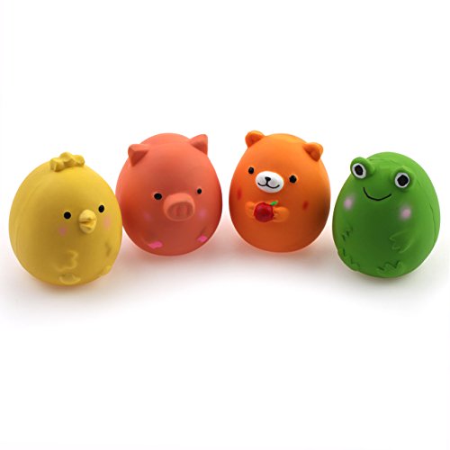 Chiwava-4PCS-26-Squeak-Latex-Puppy-Toy-Funny-Animal-Sets-Pet-Interactive-Play-for-Small-Dog-Assorted-Color