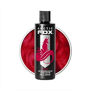 ARCTIC FOX 100% VEGAN WRATH SEMI PERMANENT HAIR DYE COLOR 8 OZ