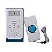 Produktbild Aramox Wireless Caregiver Call Button Alarm System Sender Smart schwerbehinderten und Empfänger für ältere Patienten Schwangere Kinder(Blue)