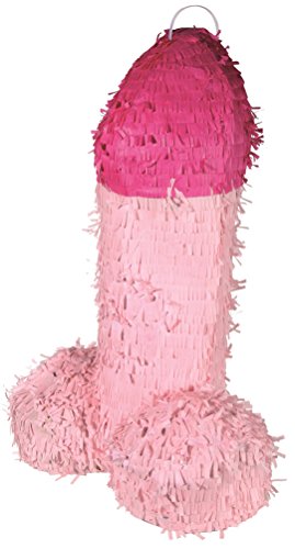 Bada Bing Pinata rosa Willy Partydekoration Geburtstag Motto Party JGA Junggeselle