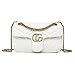 Produktbild CG lock umhängetasche samt/Leder handtasche kleine goldkette abendtasche wellenmuster retro diagonal paket Herbst Und Winter für frauen (weiß, 23 * 15 * 7cm)