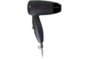 Sèche-Cheveux De Voyage Hd-2359 Tristar - Poignée Pliable - Prise Compatible 120-230v