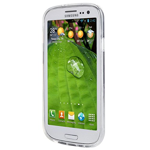 Samsung Galaxy S3   S3 Neo Funda  iVoler TPU Silicona Case Cover Dura Parachoques Carcasa Funda Bumper para Samsung Galaxy S3   S3 Neo   Ultra-delgado   Shock-Absorci  n   Anti-Ara  azos   Transparente - Garant  a Incondicional de 18 Meses