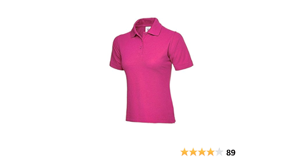 hot pink polo
