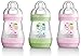 MAM Anti Colic Self Sterilising Bottles 160 ml - Pink/Green, 3-Pack