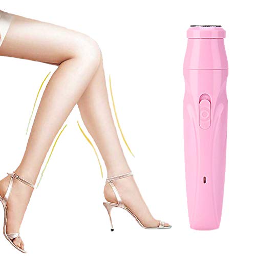 Preisvergleich Produktbild Lady Shaver Mini tragbarer elektrischer Haarentferner Rasierer Doppelspulenschneider Mesh Depilator Wasserdicht Wiederaufladbar