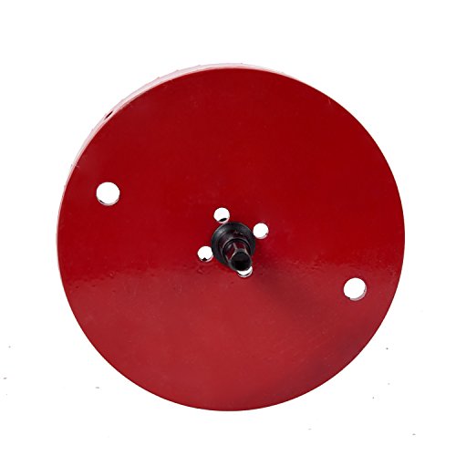 Lochsaege – TOOGOO(R) Spiralbohrer mit Dreikantschaft und Lochsaege, Bimetall, 150 mm Rot - 3