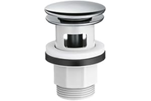 hansgrohe 50105000 Zestaw odpływowy do kranów umywalkowych i bidetowych, chromowany, srebrny