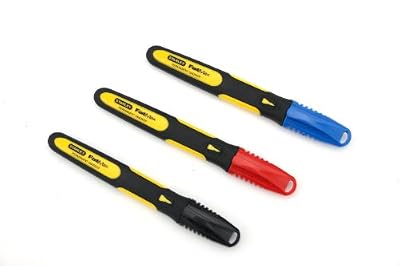Stanley Fatmax 0-47-322 Marqueur couleurs 3 pièces, Multicolore