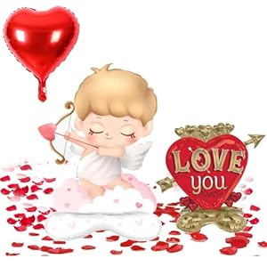 Globos de amor rojos, Kit