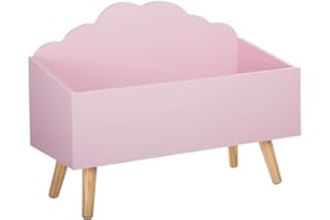 ATMOSPHERA CREATEUR D'INTERIEUR Toy Chest Storage Unit Cloud Shape Pink