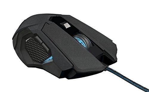 Trust Gaming GXT 158 - Rat  n para gaming  l  ser  con sensor de 5000 PPP e iluminaci  n LED 