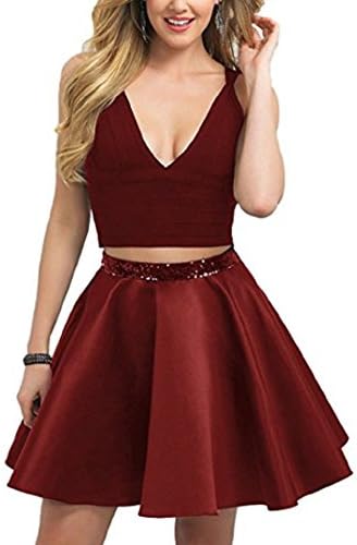 Women's Black sleeveless Short Prom Dresses Formal Vintage Swing Party Cocktail Dresses two piece