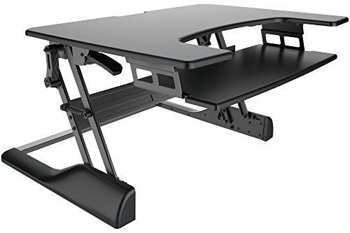 DIGITUS DA-90380 Ergonomischer Schreibtischaufsatz, Holz, schwarz, 90 x 64 x 13 cm DIGITUS DA-90380 Ergonomischer Schreibtischaufsatz, Holz, schwarz, 90 x 64 x 13 cm