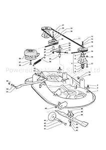 Cinghia Per Tagliaerba Mountfield 1438M/1538M - Castel Garden XD140 SD98, Codice 135061504 - Foto 4