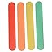 Set Of 4 Double Sided Emery Board Nail Files - Choice Of Design ( Mid Century Poppy )