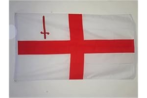AZ FLAG - Flagge London - 150x90 cm - London Fahne 100% Polyester mit Messing-Ösen - 110g