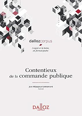 Contentieux de la commande publique - Nouveauté