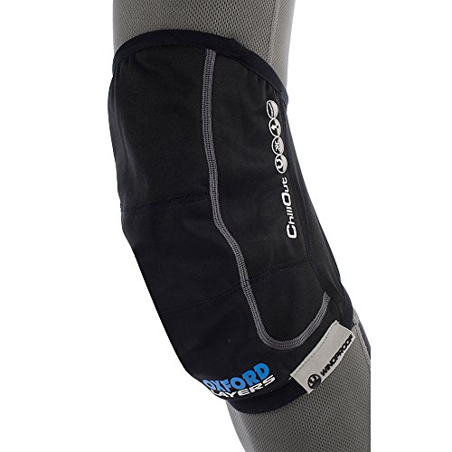 Preisvergleich Produktbild Oxford ChillOut Windfest Knie-wärmflasche - Schwarz, Medium