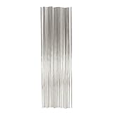 eje x y z impresora 3d Tamano: 150 x 2mm / 5,9 pulgada x 0,08 pulgada (L * D); Material: Acero inoxidable
