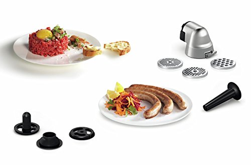 Bosch MUZ9HA1 Lifestyle Set Hunting Adventure, Fleischwolf, Wurststopfer, Kebbevorsatz, Lochscheiben 3,5-8 mm für Küchenmaschinen OptiMUM - 4