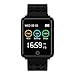 Produktbild Banbie8409 1,44 Zoll Bildschirm Smart Watch Sport Armband Schrittzähler Pulsmesser (Schwarz)