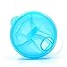 iDealhere 3 Interlayer Baby Milk Powder Formula Dispenser Container Storage Box (Blue)