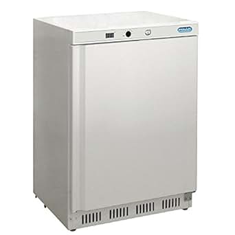 Polar unter der Theke kommerzielle Gefrierschrank weiß 140L LED Display